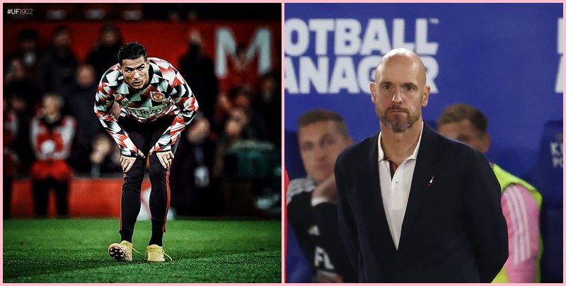 Erik Ten Hag mong Ronaldo chấp nhận làm vai trò 2: Còn không thì mời anh biến !